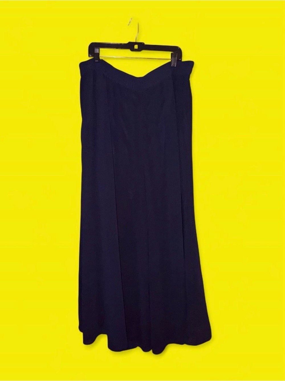 torrid Navy Blue Chiffon Wide Leg Pants
